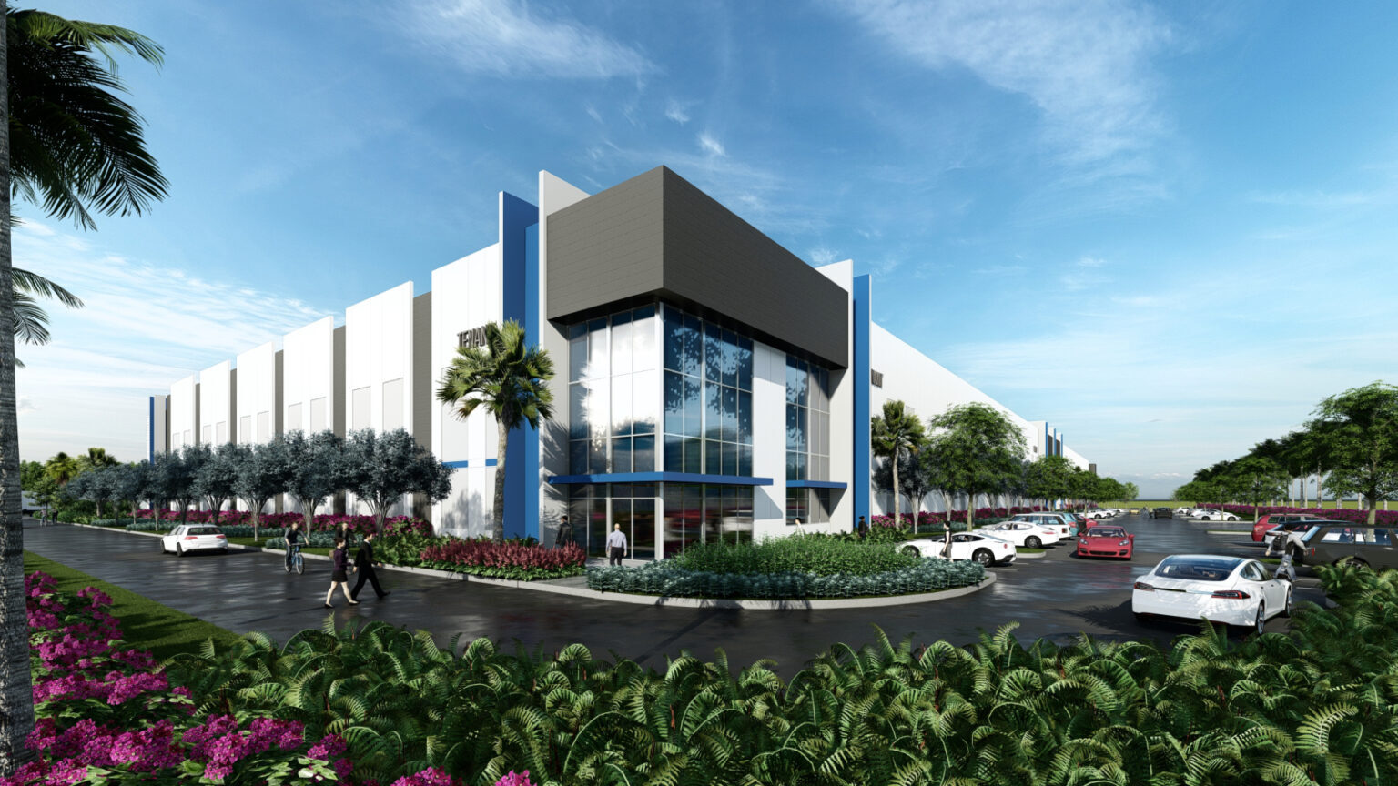 warehouse for lease Miami Bridge Point Doral industrial property Doral logistics hub